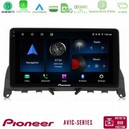 Pioneer Avic 8core Android13 4+64gb Mercedes c Class W204 Navigation Multimedia Tablet 9 u-p8-Mb0842