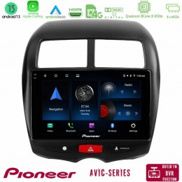 Pioneer Avic 8core Android13 4+64gb Mitsubishi asx Navigation Multimedia Tablet 10 u-p8-Mt0075