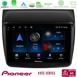 Pioneer Avic 8core Android13 4+64gb Mitsubishi L200 Navigation Multimedia Tablet 9 u-p8-Mt0314