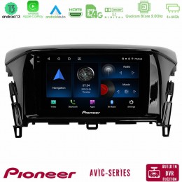 Pioneer Avic 8core Android13 4+64gb Mitsubishi Eclipse Cross Navigation Multimedia Tablet 9 u-p8-Mt2021