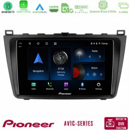 Pioneer Avic 8core Android13 4+64gb Mazda 6 2008-2012 Navigation Multimedia Tablet 9 u-p8-Mz0233
