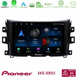Pioneer Avic 8core Android13 4+64gb Nissan Navara Np300 Navigation Multimedia Tablet 9 u-p8-Ns0340