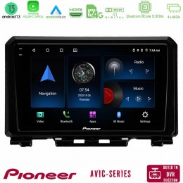 Pioneer Avic 8core Android13 4+64gb Suzuki Jimny 2018-2022 Navigation Multimedia Tablet 9 u-p8-Sz0546