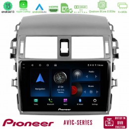 Pioneer Avic 8core Android13 4+64gb Toyota Corolla 2008-2010 Navigation Multimedia Tablet 9 u-p8-Ty0144