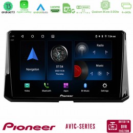 Pioneer Avic 8core Android13 4+64gb Toyota Corolla 2019-2022 Navigation Multimedia Tablet 9 u-p8-Ty0597