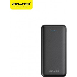 Awei P47K 20000 Fast Charging Dual USB 20000mAh BLACK