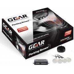 GEAR GR-PS41W white 19''(4 διαιρούμενα + ήχο)