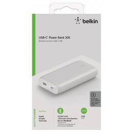 Belkin BPB002btWH USB-C PD Power Bank 20K