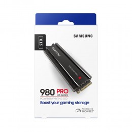 Samsung Δίσκος SSD 980 Pro w/ Heatsink NVMe M.2 2TB (MZ-V8P2T0CW) (SAMMZ-V8P2T0CW)