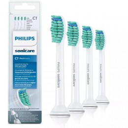 Philips Sonicare ProResults Standard Ανταλλακτικές Κεφαλές για Ηλεκτρική Οδοντόβουρτσα 4τμχ (HX6014/07) (PHIHX6014.07)