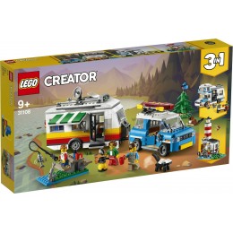 Lego Creator 3-in-1: Caravan Family Holiday για 9+ ετών (31108) (LGO31108)