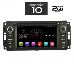 IQ-AN X312M_GPS. CHRYSLER – DODGE – JEEP mod. 2007>   ANDROID 10
