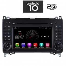 IQ-AN X268M_GPS. MERCEDES A (W169) - B (W245) - SPRINTER (W906) - VITO - VIANO (W639) ANDROID 10