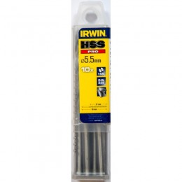 Irwin 10502286 Τρυπάνια Μετάλλου HSS 5.5x93mm 10ΤΜΧ