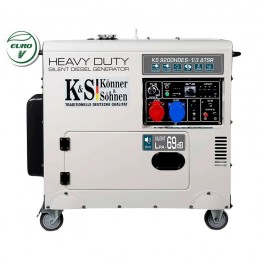 K&S KS 9200HDES-1/3 ATSR Γεννήτρια Πετρελαίου 6.0 / 7.5KW 18Hp