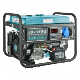 K&S KS 7000E G Γεννήτρια Βενζίνης / Υγραερίου Μονοφασική 13 HP 5.5 KW (Hybrid LPG + Gasoline)