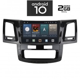 IQ-AN X1265_GPS (TABLET). TOYOTA HILUX  mod. 2006-2016   ANDROID 10
