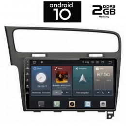 IQ-AN X1285_GPS (TABLET). VW GOLF 7  mod. 2013>   ANDROID 10