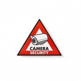 Nedis Πινακίδα "Camera Security" 5τμχ (STCKWC105) (NEDSTCKWC105)