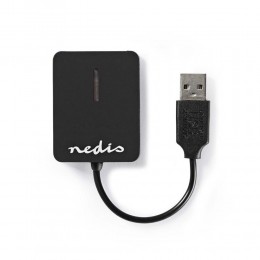 Nedis Card Reader USB 2.0 για SD/microSD/MemoryStick (CRDRU2300BK) (NEDCRDRU2300BK)