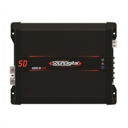 Soundigital SD4000.1D EVO Μονοκάναλος ενισχυτής με συνολική ισχύ 5224 Watt RMS στα 14,4 @ 1Ω
