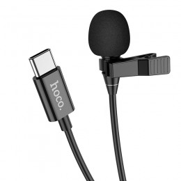 Μικρόφωνο Πέτου Hoco L14 Lavalier με Καλώδιο USB-C 2m