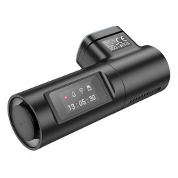 Καταγραφική Κάμερα Αυτοκινήτου Hoco DV1 1080p/30fps WiFi FullHD Ultra Wide Γωνία Λήψης 140° 24H Monitoring Park Mode 3.5μ Καλώδιο USB-C