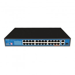 Ethernet Switch Ewind EW-S1627CF-AP 24x10/100Mbps  + 2x10/100/1000Mbps  RJ45 + 1x100/1000Mbps  Gigabit Uplink PoE Fiber Switch