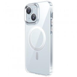 Θήκη Hoco AS3 Transparent Magnetic Premium Series για Apple iPhone 15 Plus MagSafe Διάφανη
