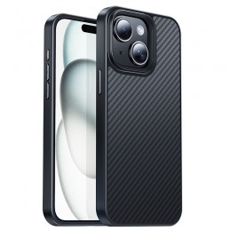 Θήκη Hoco AS7 Kevlar Slim Premium Series and 5m Drop Tested για Apple iPhone 15 MagSafe Μαύρη