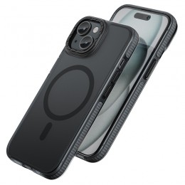 Θήκη Hoco Drop Proof Magnetic Series AS2 5m Drop Tested για Apple iPhone 15 Plus MagSafe Μαύρη
