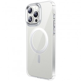 Θήκη Hoco AS3 Transparent Magnetic Premium Series για Apple iPhone 15 Pro MagSafe Διάφανη