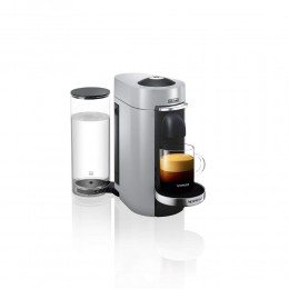 De'Longhi VertuoPlus Deluxe Καφετιέρα για Κάψουλες Nespresso Silver (8004399332997) (DLG8004399332997)