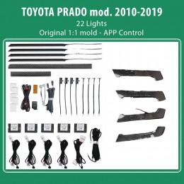 DIQ AMBIENT TOYOTA PRADO mod.2010-2019 (Digital iQ Ambient Light Toyota PRADO mod.2010-2019, 22 Lights)