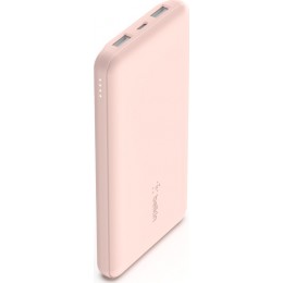 Belkin BOOST↑CHARGE™ 3-Port Power Bank 10K + USB-A to USB-C Cable Rose Gold