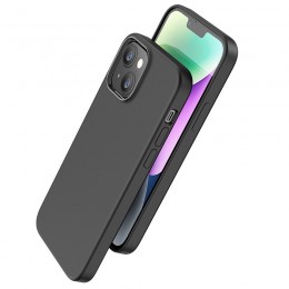 Θήκη Hoco Pure Series Silicone Magnetic για Apple iPhone 15 Μαύρο