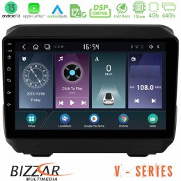 Bizzar v Series Jeep Wrangler 2018-&Gt; 10core Android13 4+64gb Navigation Multimedia Tablet 9 u-v-Jp0865