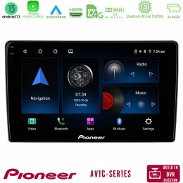 Pioneer Avic Series 8core Android13 4+64gb Navigation Multimedia Tablet 10 u-Avic-F8902-10