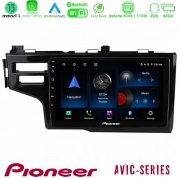 Pioneer Avic 4core Android13 2+64gb Honda Jazz 2013-2020 Navigation Multimedia Tablet 9 u-p4-Hd0651