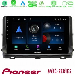 Pioneer Avic 4core Android13 2+64gb kia Ceed 2018-2023 Navigation Multimedia Tablet 9 u-p4-Ki1259