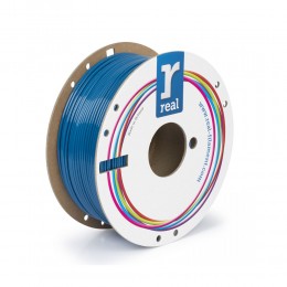 REAL PETG 3D Printer Filamen-Blue-spool of 1Kg - 2.85mm (REALPETGRBLUE1000MM285)
