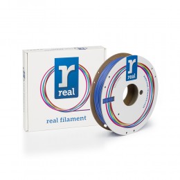 REAL RealFlex 3D Printer Filament - Blue - spool of 0.5Kg - 1.75mm (REALFLEXBLUE500MM17)