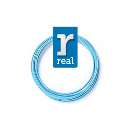 REAL PLA 3D PEN Filament Light Blue 10 m - 1.75 mm (REAL3DPFPLALBLUE10MM175)