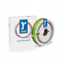REAL PLA 3D Printer Filament - Fluorescent Green - spool of 0.5Kg - 1.75mm (REALPLAFGREEN500MM175)