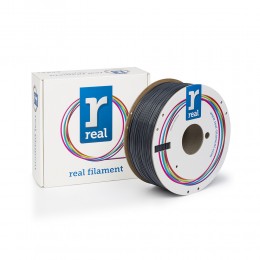 REAL ABS 3D Printer Filament - Gray - spool of 1Kg - 1.75mm (REALABSGRAY1000MM175)