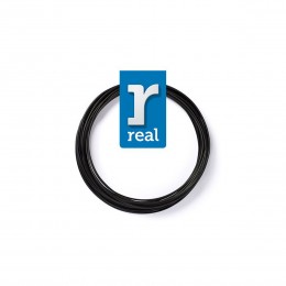 REAL PLA 3D PEN Filament Black 10 m - 1.75 mm (REAL3DPFPLABLACK10MM175)