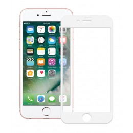 POWERTECH Tempered Glass 5D Full Glue για iPhone 7, White