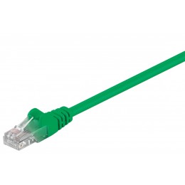 GΟOBAY καλώδιο δικτύου 68338, CAT 5e U/UTP, CCA, PVC, 0.5m, πράσινο