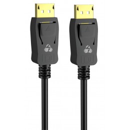 POWERTECH καλώδιο DisplayPort 1.2 CAB-DP046 copper, 4K/60Hz, 1.5m, μαύρο