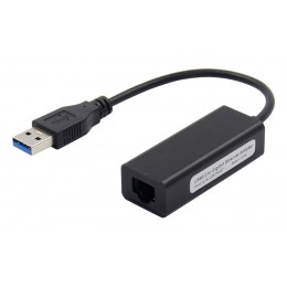 Αντάπτορας δικτύου ST735, USB, 1000Mbps Ethernet, μαύρος